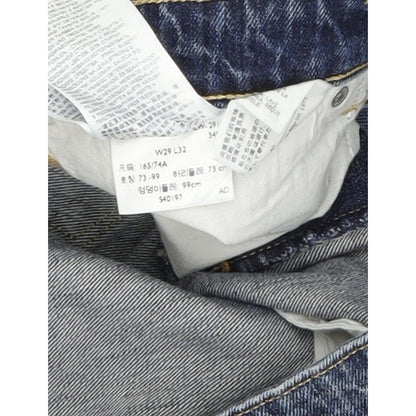 Levi's 711 Women Blue Skinny Slim Stretch Jeans W29 L32