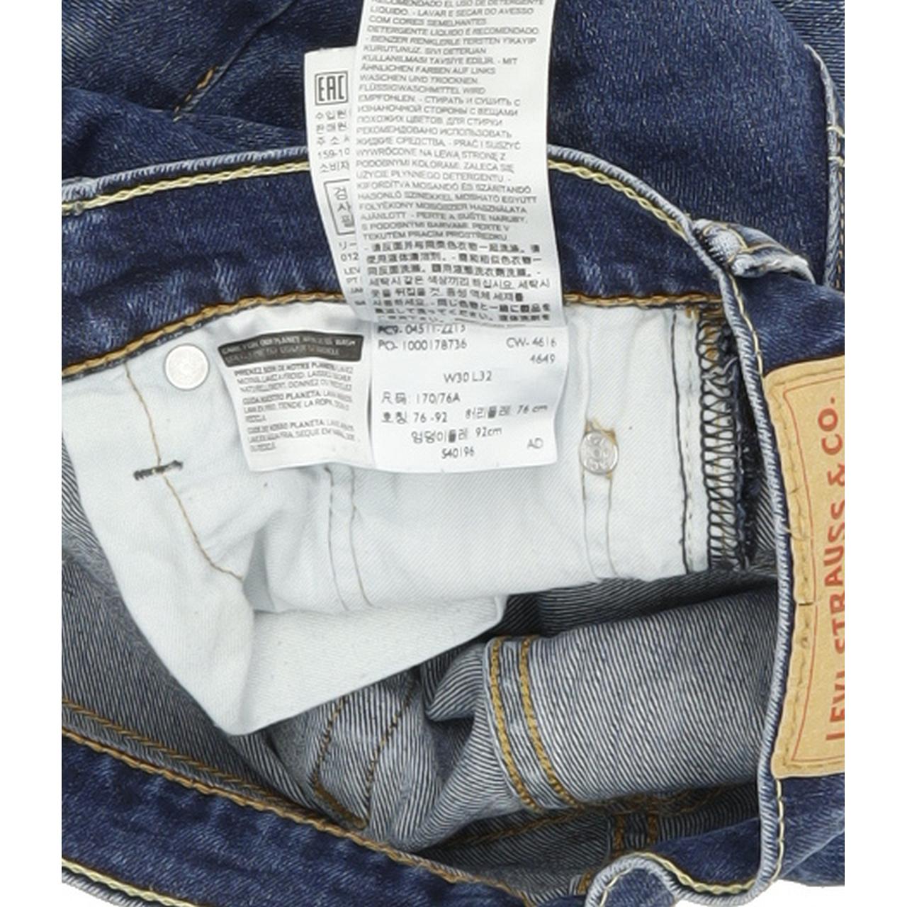 Levi's 511 Men Blue Skinny Slim Stretch Jeans W30 L32