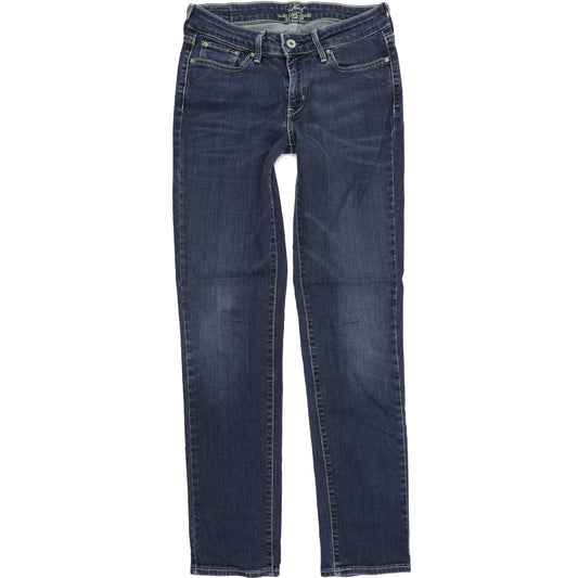 Levi's Slight Curve Women Blue Skinny Slim Stretch Jeans W27 L32
