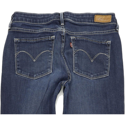 Levi's Slight Curve Women Blue Skinny Slim Stretch Jeans W27 L32