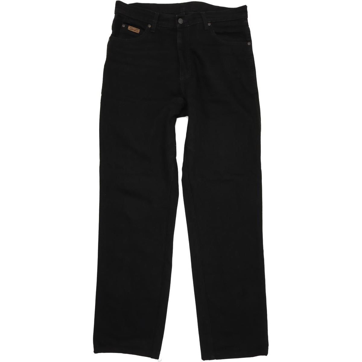 Wrangler Idaho Men Black Straight Regular Jeans W33 L32