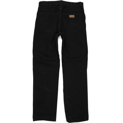 Wrangler Idaho Men Black Straight Regular Jeans W33 L32