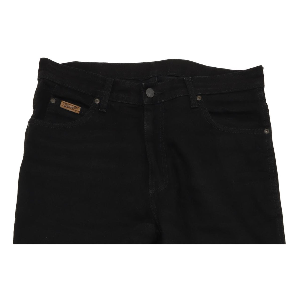 Wrangler Idaho Men Black Straight Regular Jeans W33 L32