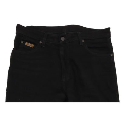 Wrangler Idaho Men Black Straight Regular Jeans W33 L32