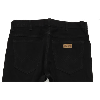 Wrangler Idaho Men Black Straight Regular Jeans W33 L32