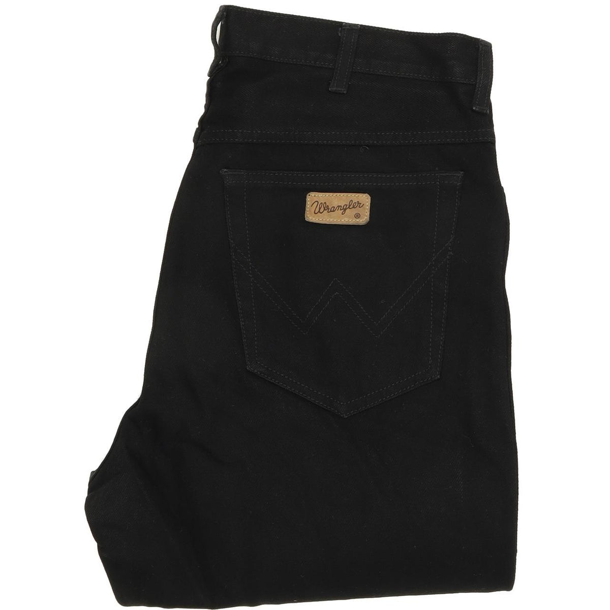 Wrangler Idaho Men Black Straight Regular Jeans W33 L32