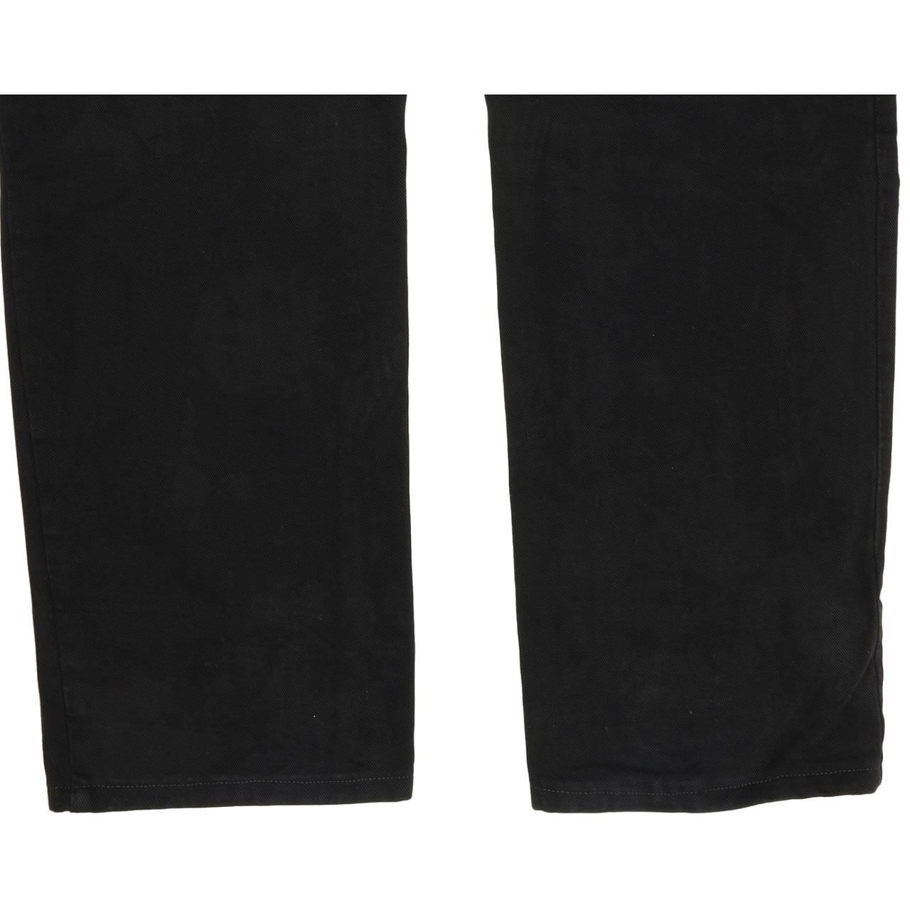 Joker Double Saddle Stitched Men Black Straight Regular Jeans W35 L30