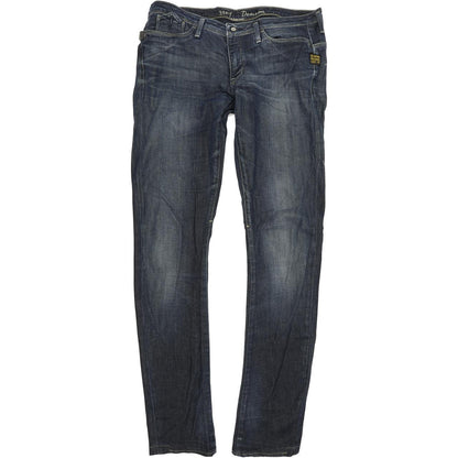 G-Star Women Blue Tapered Slim Stretch Jeans W30 L34