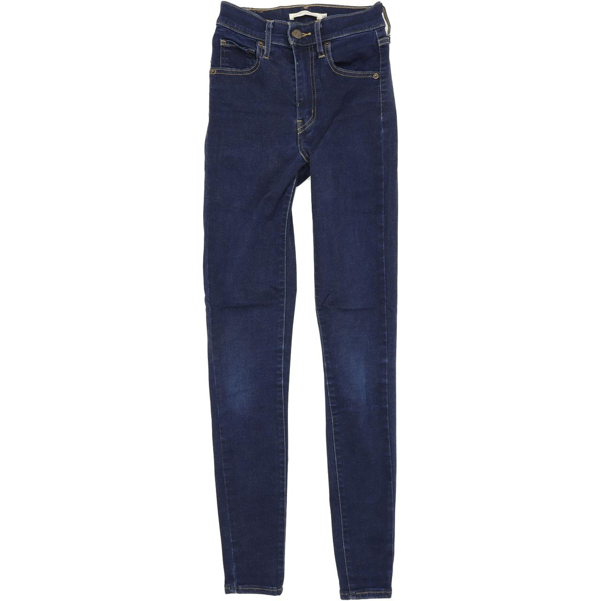Levi's Mile High Rise Women Blue Skinny Slim Stretch Jeans W24 L30