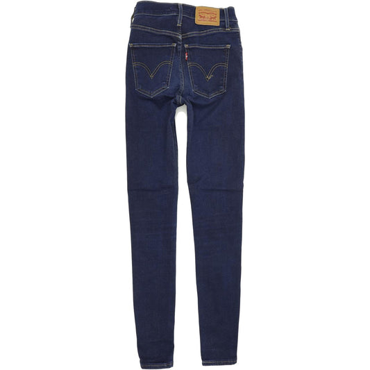 Levi's Mile High Rise Women Blue Skinny Slim Stretch Jeans W24 L30
