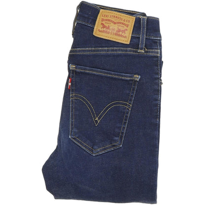 Levi's Mile High Rise Women Blue Skinny Slim Stretch Jeans W24 L30
