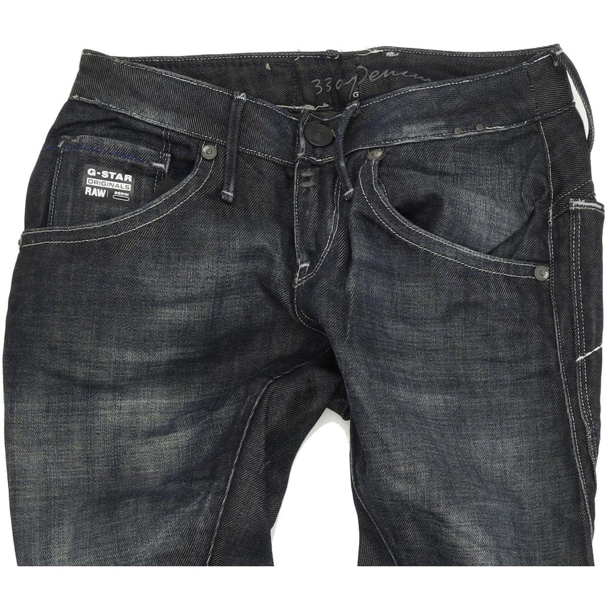 G-Star Breaker Women Blue Skinny Slim Jeans W26 L30