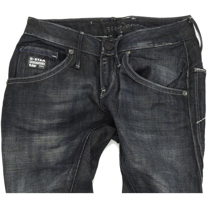 G-Star Breaker Women Blue Skinny Slim Jeans W26 L30