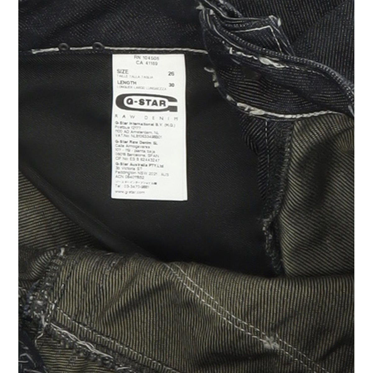 G-Star Breaker Women Blue Skinny Slim Jeans W26 L30