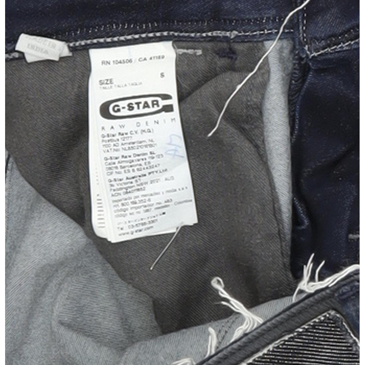 G-Star 5620 Ski Gemma Women Blue Skinny Slim Stretch Jeans W28 L32
