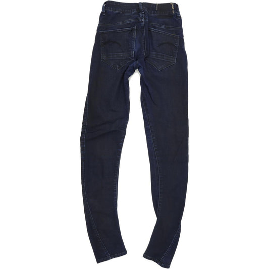 G-Star Arc 3D Women Blue Skinny Slim Stretch Jeans W26 L32