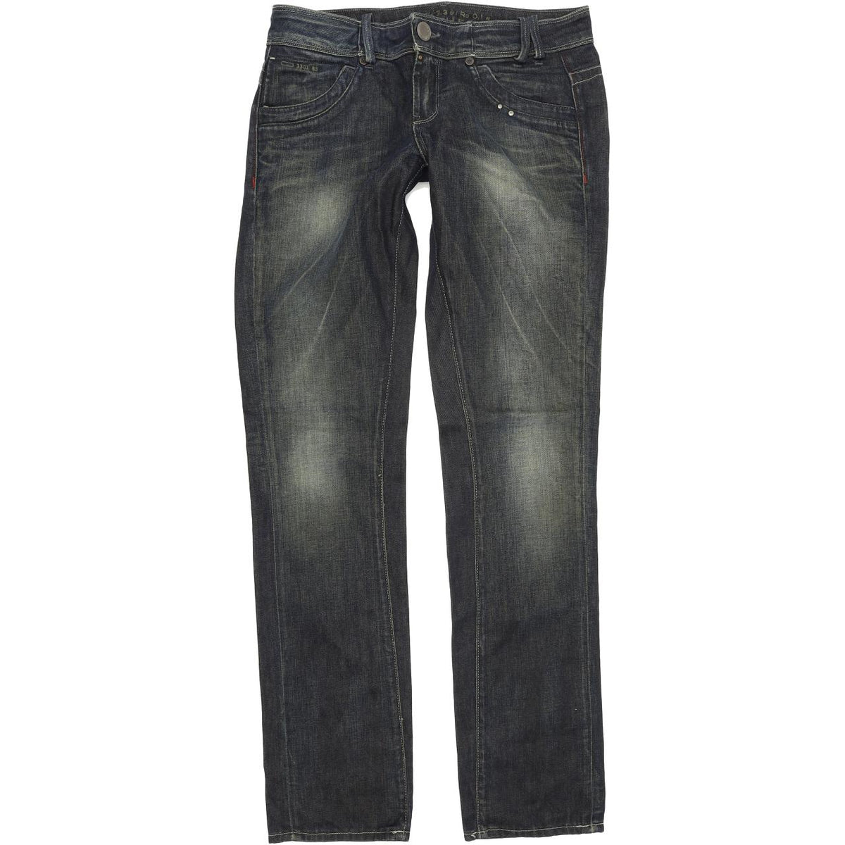 G-Star Women Blue Straight Regular Jeans W30 L34