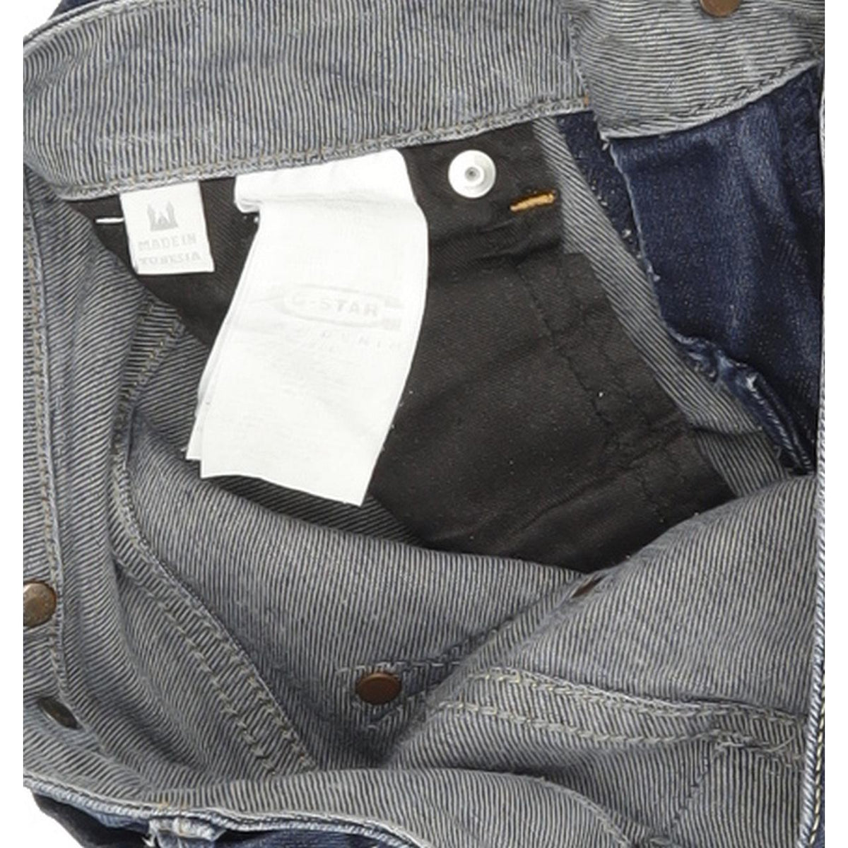 G-Star Midge Women Blue Straight Regular Stretch Jeans W26 L32