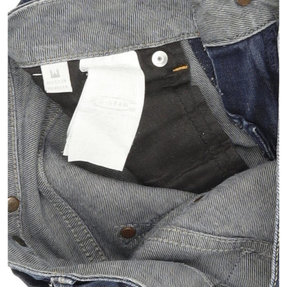 G-Star Midge Women Blue Straight Regular Stretch Jeans W26 L32