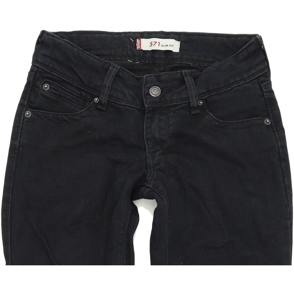 Levi's 571 Women Indigo Skinny Slim Jeans W26 L34