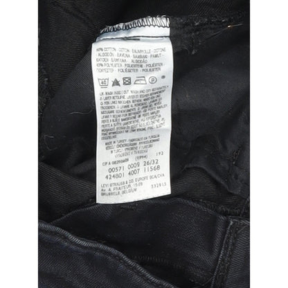 Levi's 571 Women Indigo Skinny Slim Jeans W26 L34
