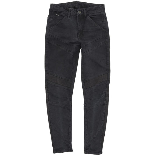 G-Star Motac X D-3D Ankle Women Black Skinny Slim Stretch Jeans W26 L32