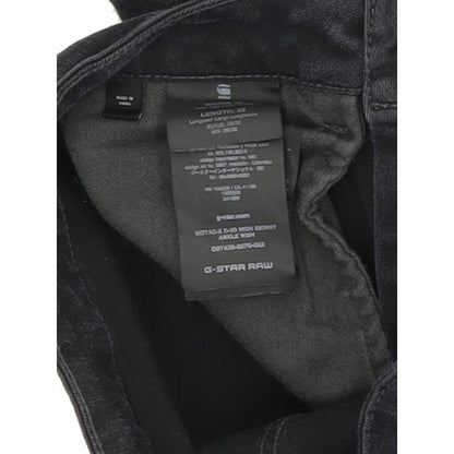 G-Star Motac X D-3D Ankle Women Black Skinny Slim Stretch Jeans W26 L32