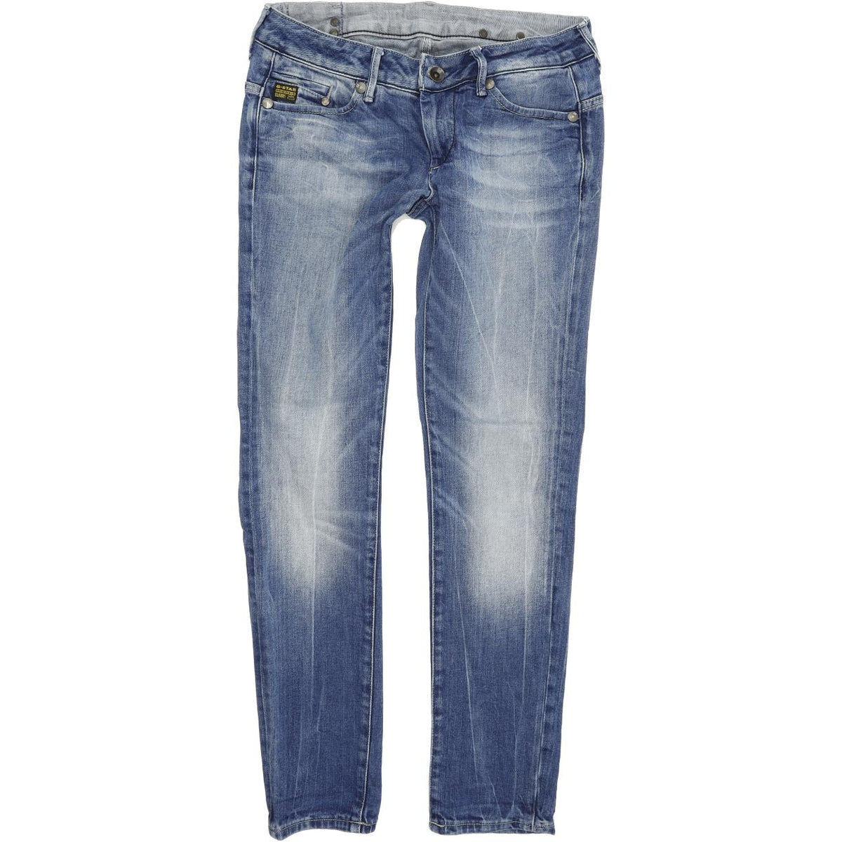 G-Star Midge Women Blue Skinny Slim Stretch Jeans W28 L30