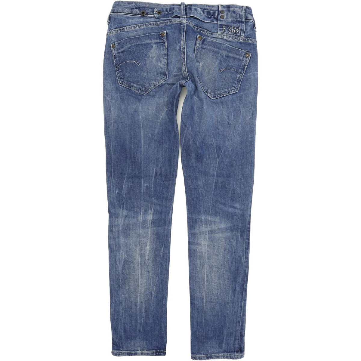 G-Star Midge Women Blue Skinny Slim Stretch Jeans W28 L30