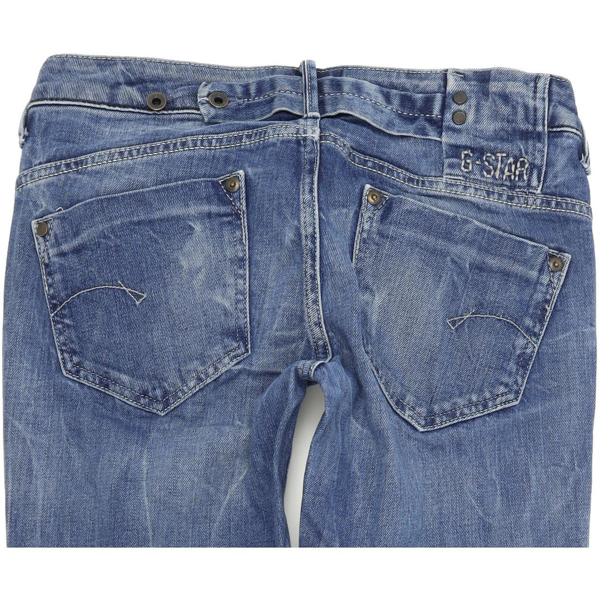 G-Star Midge Women Blue Skinny Slim Stretch Jeans W28 L30