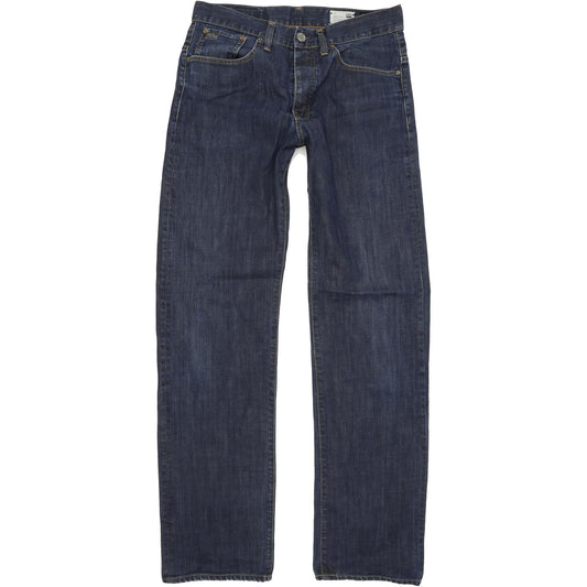 G-Star 3301 Men Blue Straight Loose Jeans W31 L35