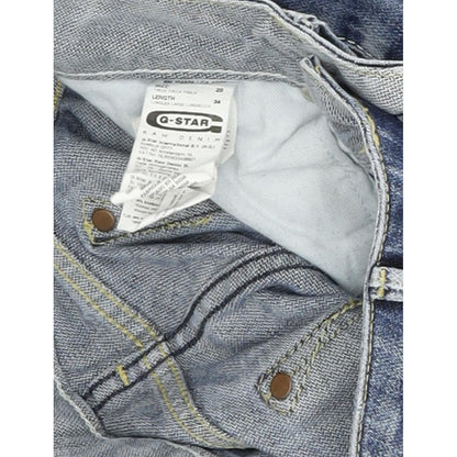G-Star Midge Women Blue Straight Regular Stretch Jeans W28 L34