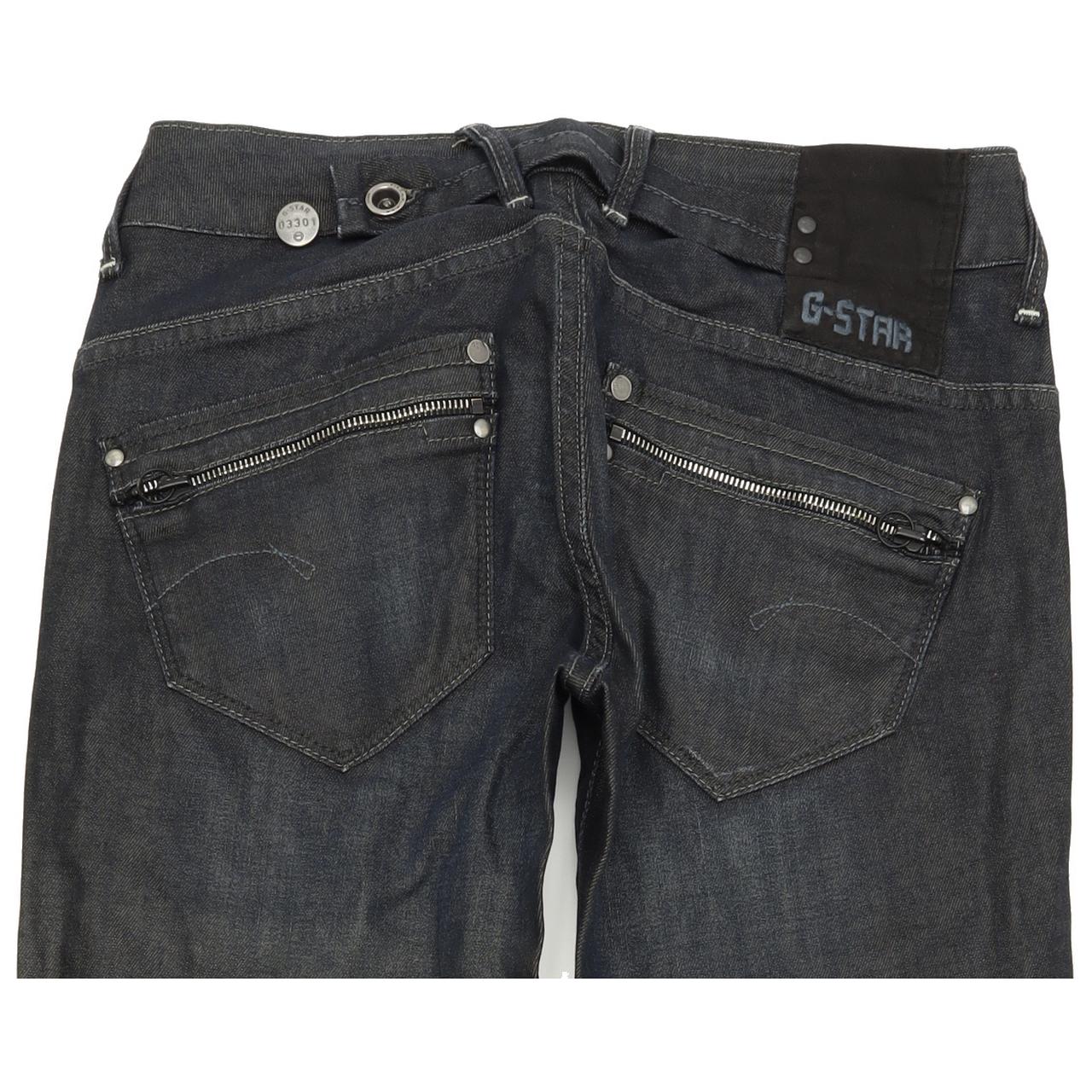 G-Star Corvet Women Blue Skinny Slim Stretch Jeans W28 L34