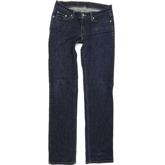 Levi's 522 Men Blue Tapered Slim Stretch Jeans W30 L32