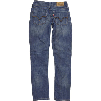 Levi's 571 Women Blue Skinny Slim Stretch Jeans W26 L29