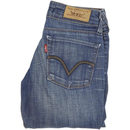 Levi's 571 Women Blue Skinny Slim Stretch Jeans W26 L29