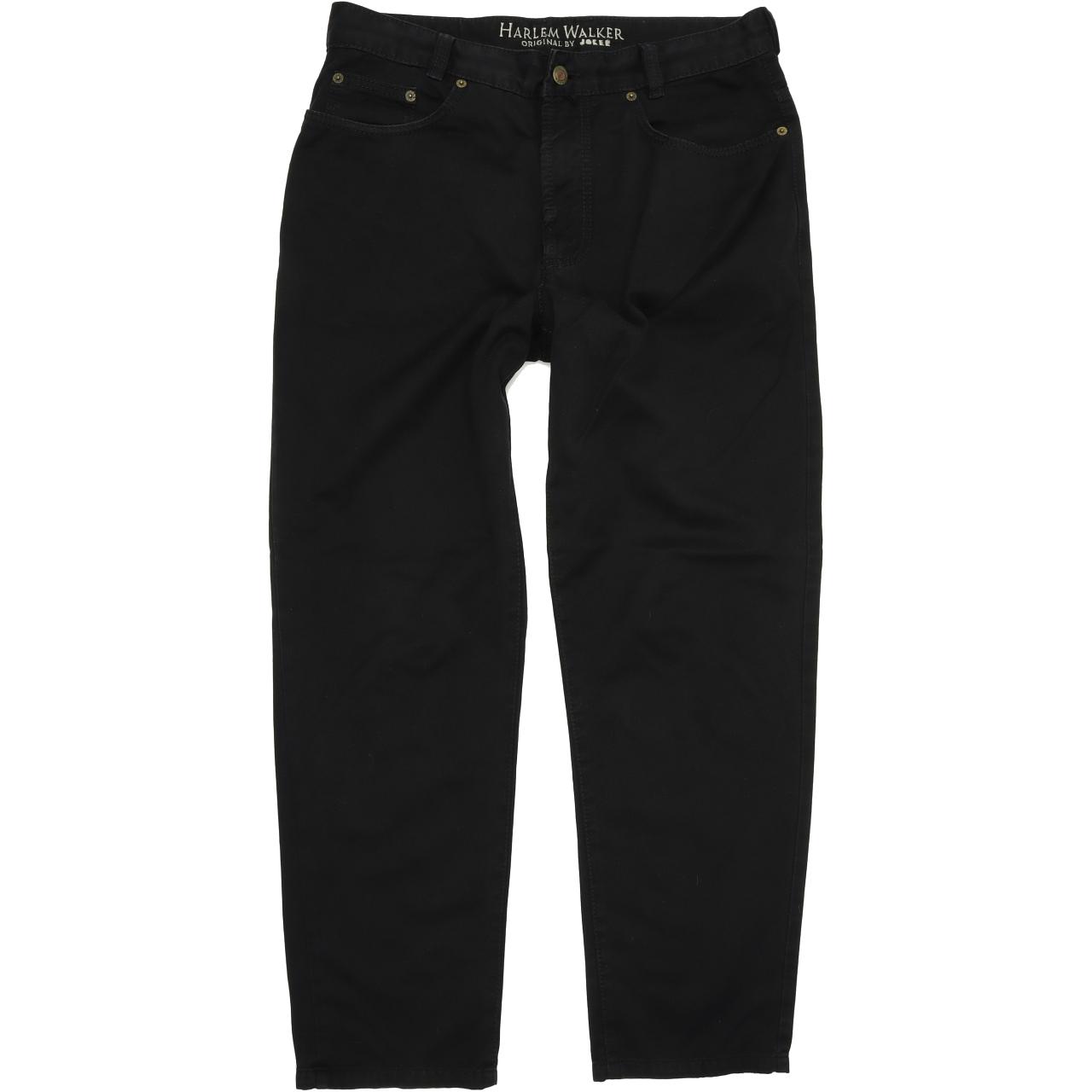 Joker Harlem Walker Men Black Straight Regular Jeans W34 L30