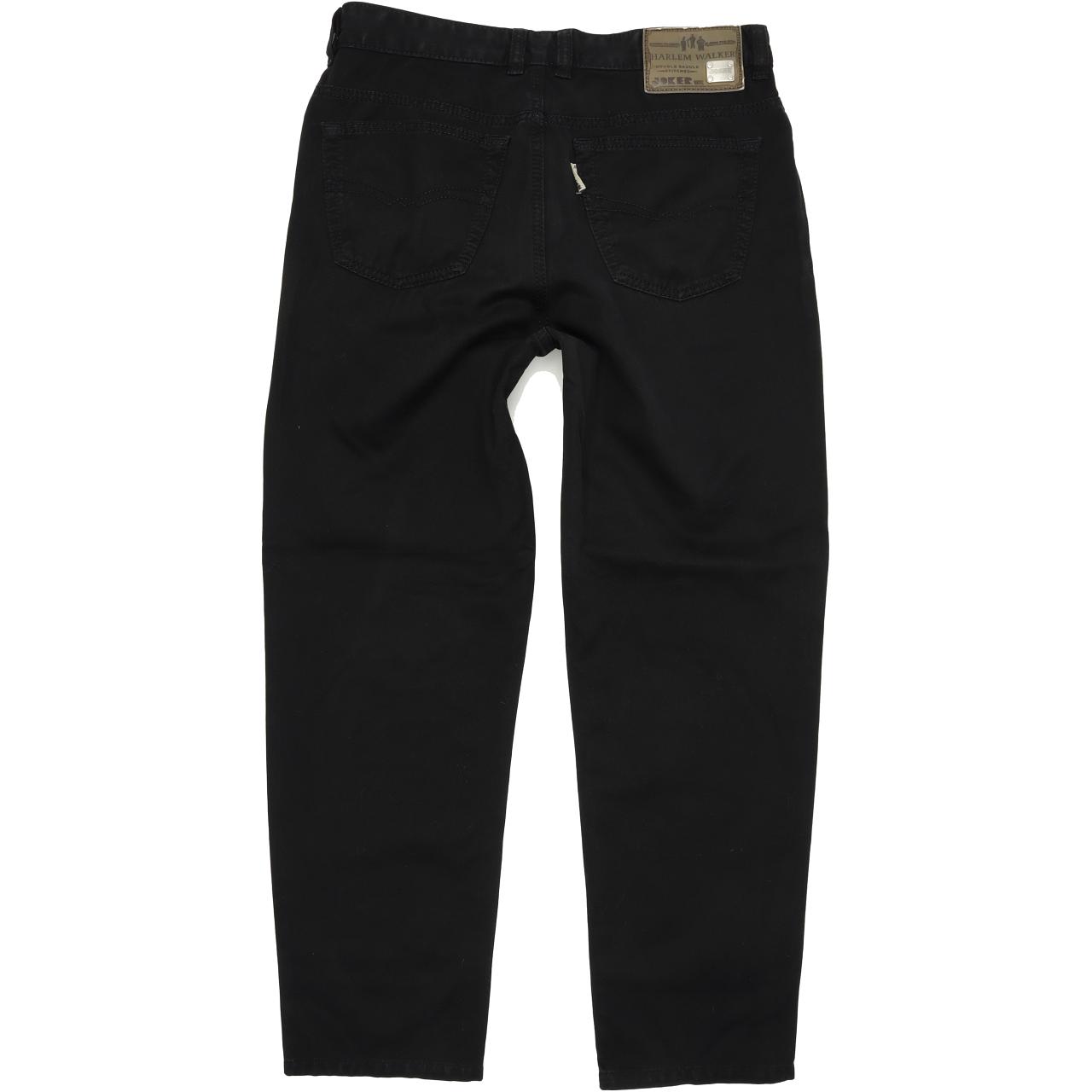 Joker Harlem Walker Men Black Straight Regular Jeans W34 L30