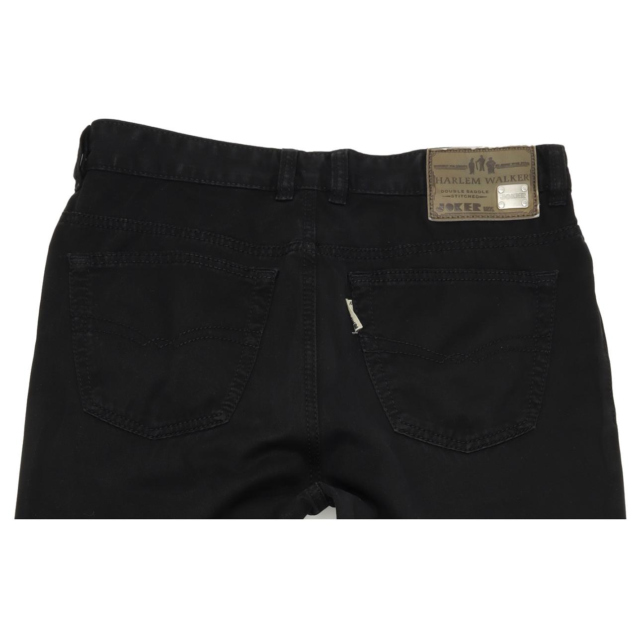 Joker Harlem Walker Men Black Straight Regular Jeans W34 L30