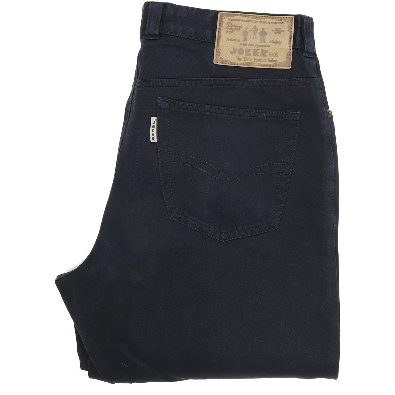 Joker Harlem Walker Men Blue Straight Regular Jeans W35 L34
