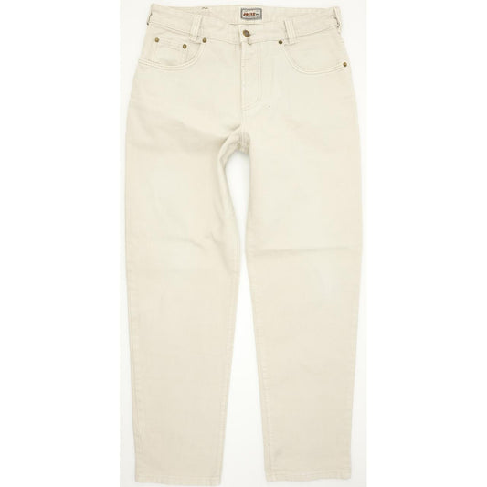 Joker Three Famous Tailors Men Beige Straight Regular Jeans W34 L32