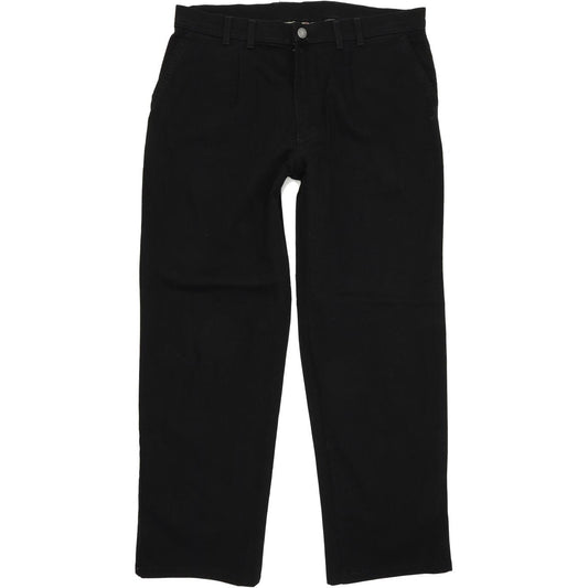 Pioneer Men Black Straight Regular Stretch Jeans W34 L30
