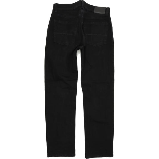 Pioneer Rando Men Black Straight Regular Stretch Jeans W32 L30