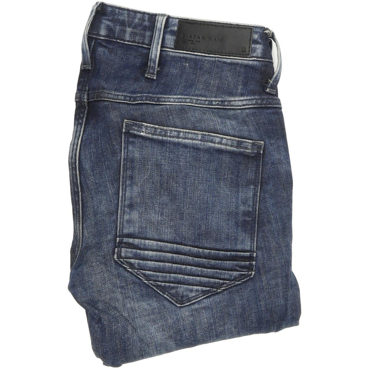 G-Star 5620 Custom Women Blue Tapered Slim Stretch Jeans W24 L29