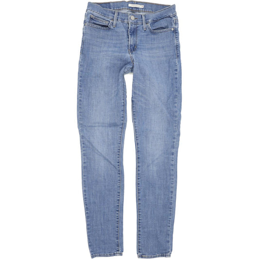 Levi's Slimming Women Blue Skinny Slim Stretch Jeans W28 L32