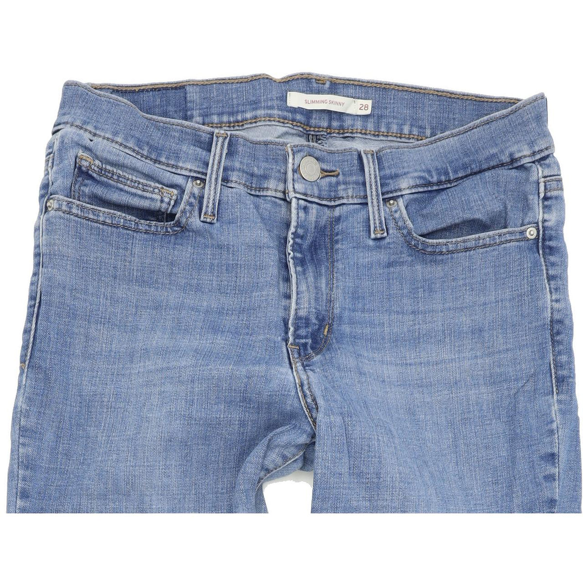 Levi's Slimming Women Blue Skinny Slim Stretch Jeans W28 L32