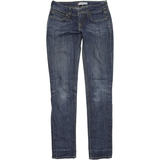 Levi's 571 Women Blue Straight Regular Stretch Jeans W29 L34