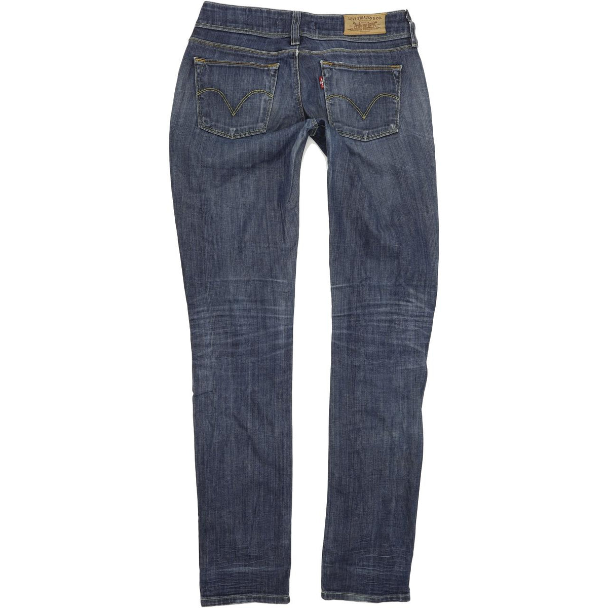 Levi's 571 Women Blue Straight Regular Stretch Jeans W29 L34