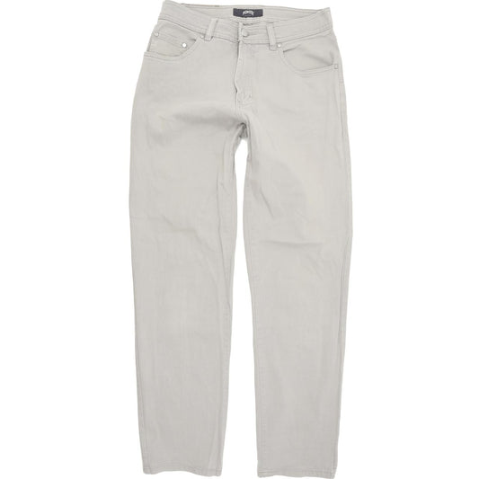 Pioneer Men Grey Straight Regular Stretch Jeans W32 L32