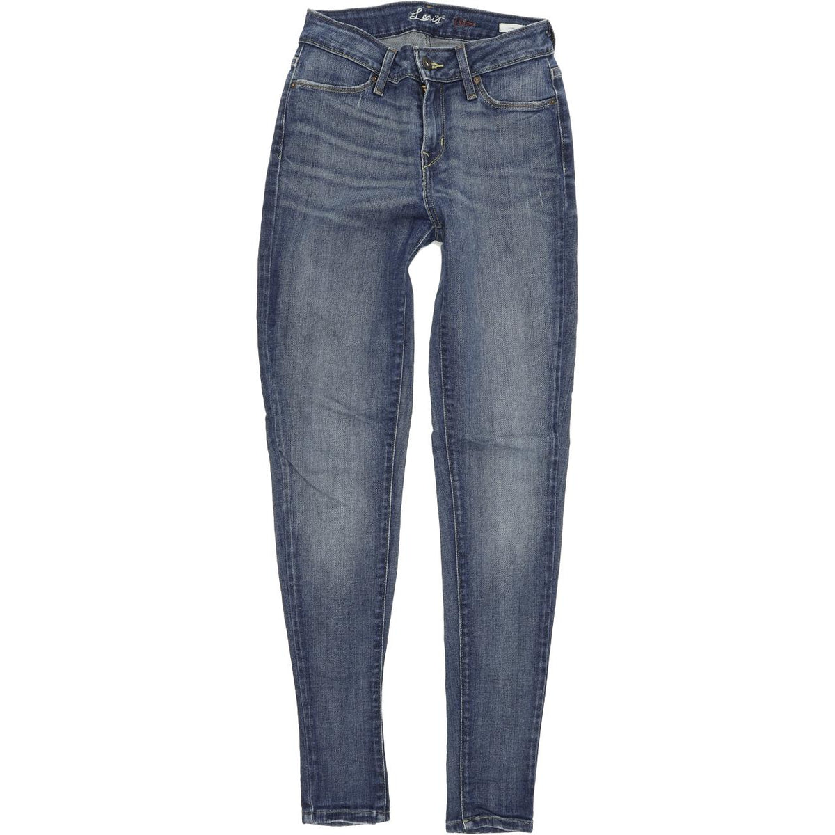 Levi's Leggings Women Blue Skinny Slim Stretch Jeans W25 L30